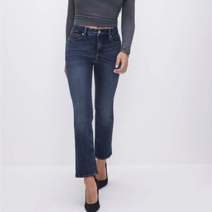 Good American Petite Straight Jeans